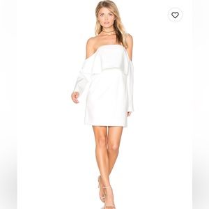 Keepsake - Stolen Dance Dress. White strapless - easily stays on all night!